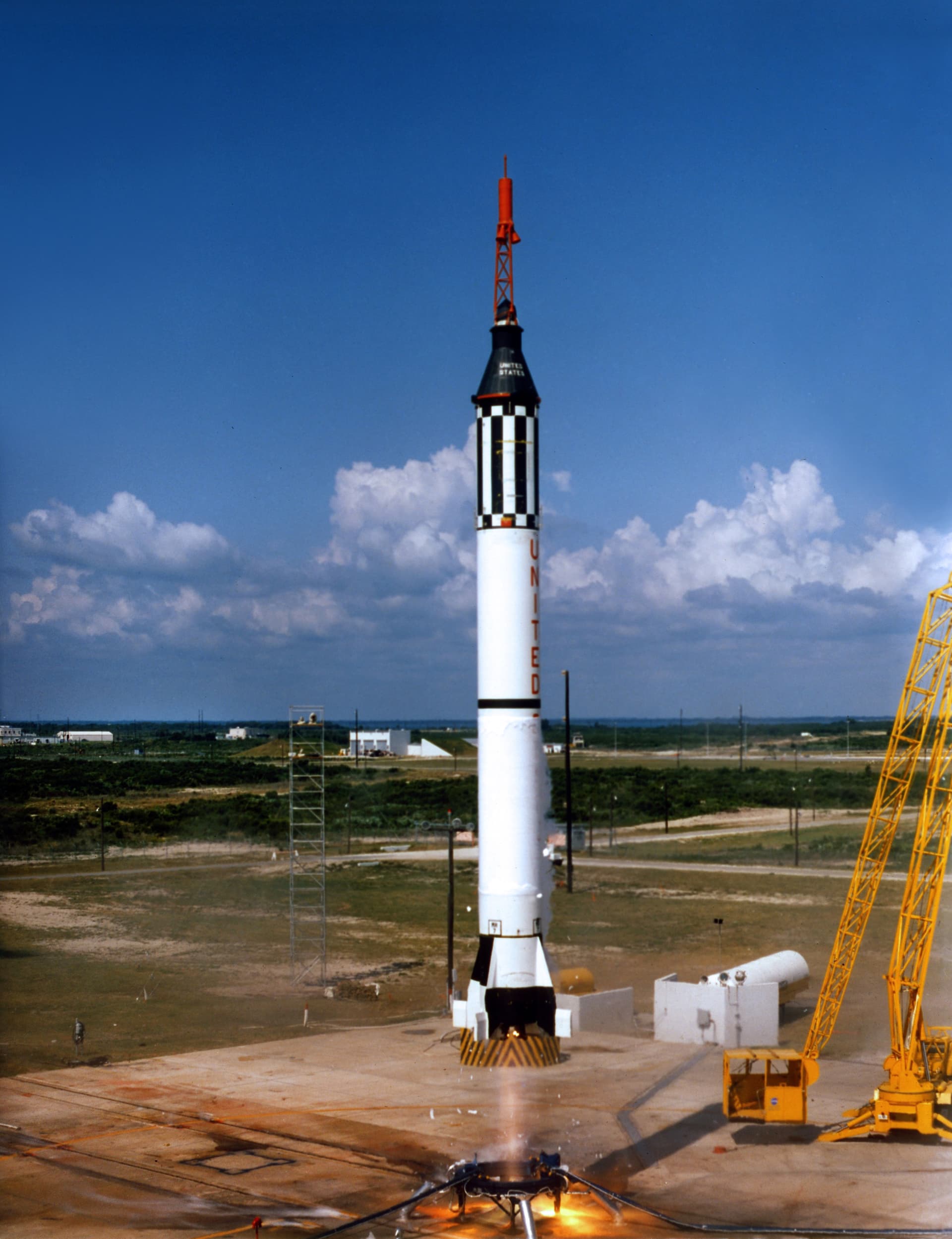 Mercury-Redstone Rocket Launch